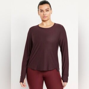 Old Navy Cloudmotion Base Layer Long Sleeve Top